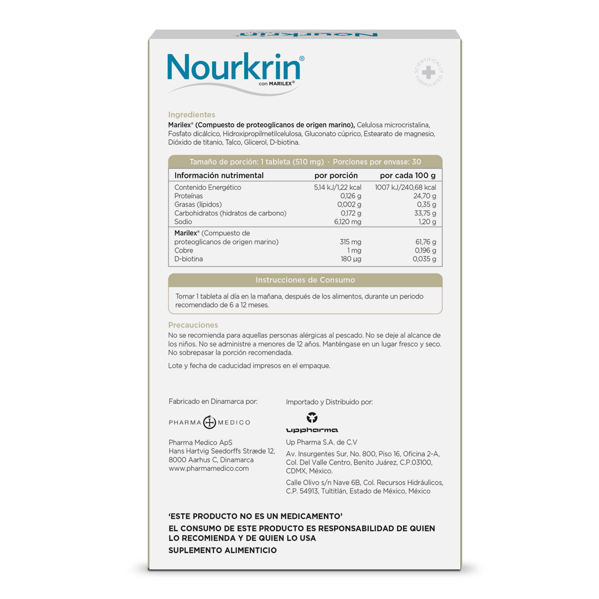 Nourkrin® Radiance Tratamiento Anticaída/anticanas 30 Tabs