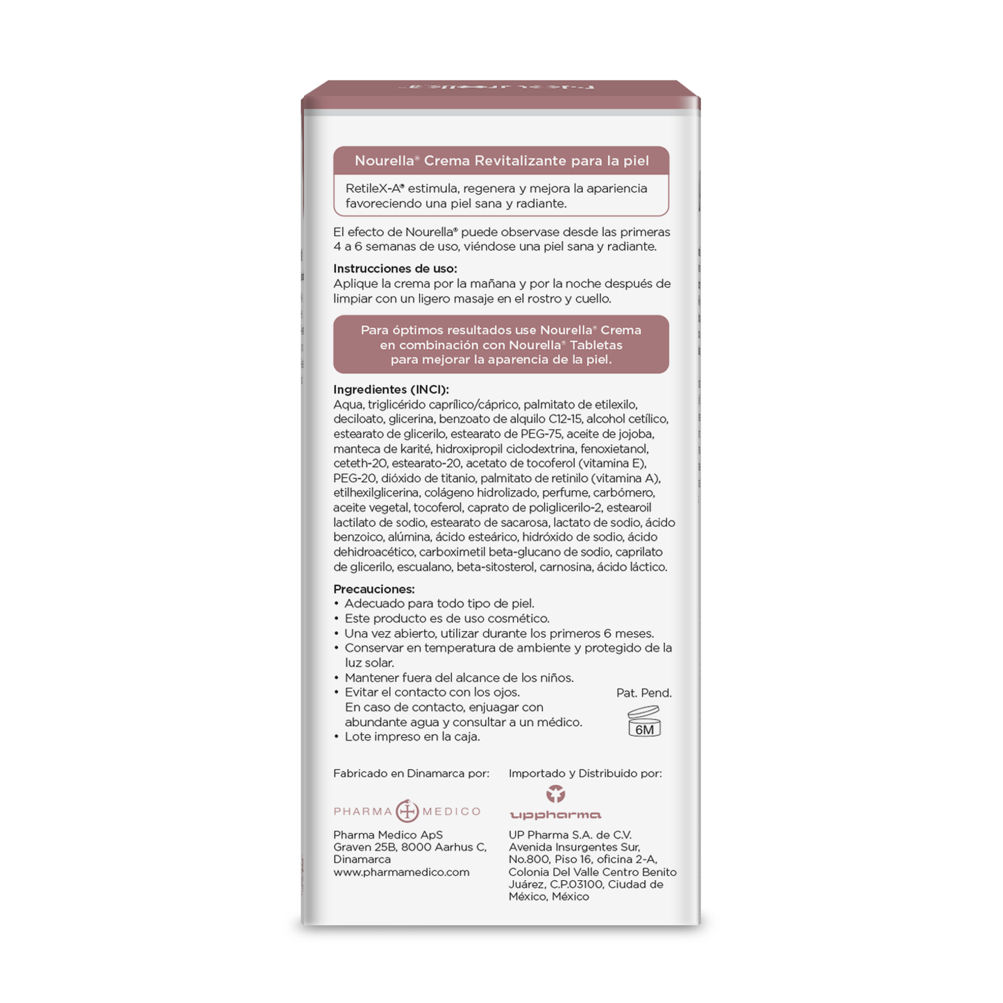 Nourella - Crema Revitalizante Antiedad - Patient and Health