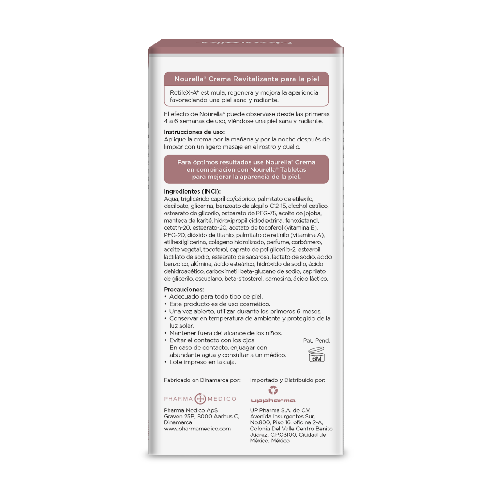 Nourella - Crema Revitalizante Antiedad - Patient and Health